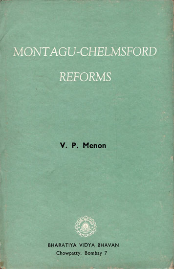 Montagu-Chelmsford Reforms (An Old and Rare Book)