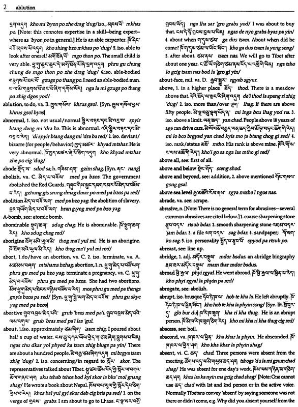 洋書 NEW TIBETAN ENGLISH OF MODERN TIBETAN New Tibetan-English Dictionary of Modern Tibetan: Melvyn C