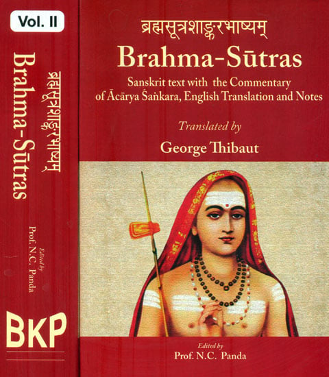 Brahma - Sutras in Two Volumes (Sanskrit Text with The Commentary of Acarya Sankara, English Translation and Notes)