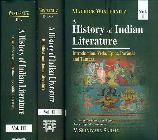 A History of Indian Literature  (Set of 3 Volumes)