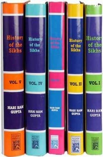 History of The Sikhs (Set of 5 Volumes)