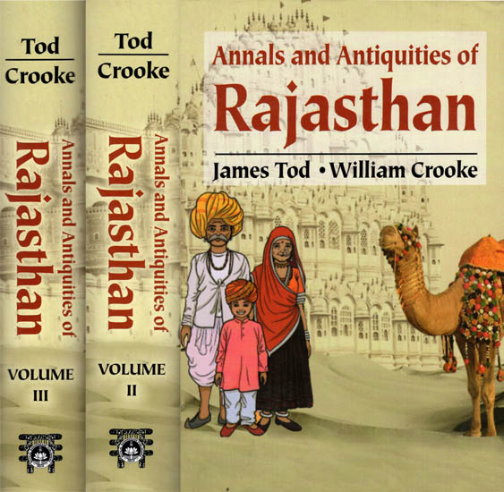 Annals and Antiquites of Rajasthan (Set of 3 Volumes)