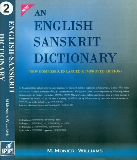 A English Sanskrit Dictionary - New Composed, Enlarged & Improved Edition (Set of 2 Volumes)