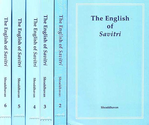 The English of Savitri (Set of 6 Volumes)
