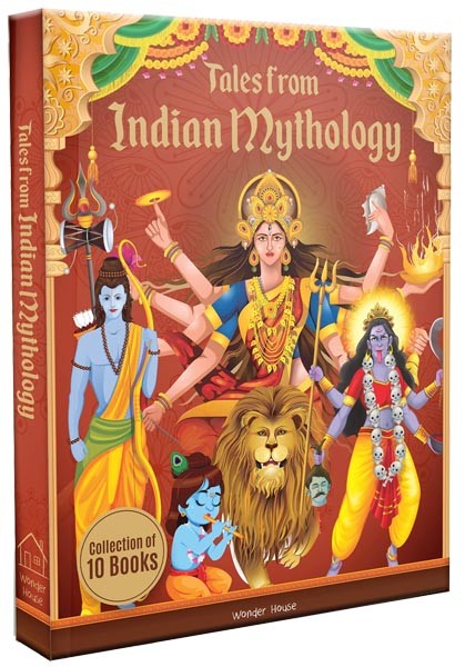 Tales from Indian Mythology: Collection of 10 Books