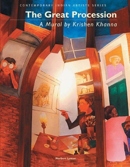 The Great Procession : A Mural By Krishen Khanna