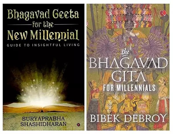 Bhagavad Gita For Millennials (Set of 2 Books)