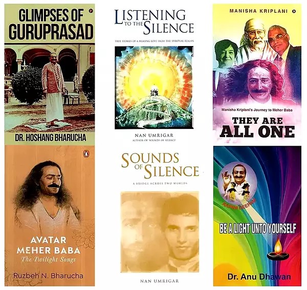 Books on Meher Baba (Set of 6 Books)