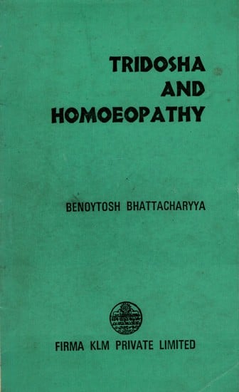 Tridosha and Homoeopathy  (An Old and Rare Book)