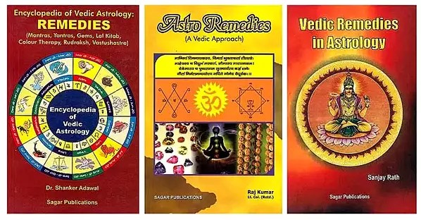 Vedic Remedies in Astrology (Set of 3 Books)