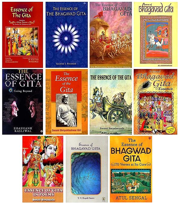 Essence of the Bhagawad Gita (Set of 11 Books)