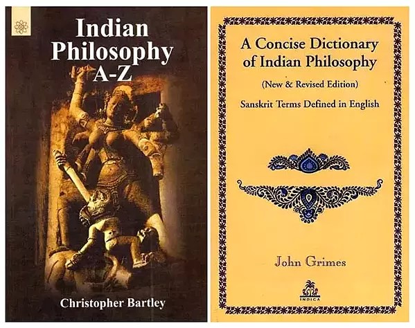 Two Dictionaries of Indian Philosophy (Set of 2 Books)