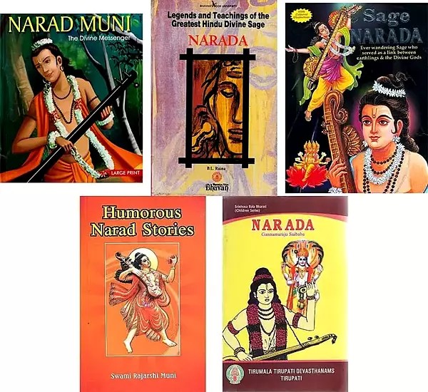 Life and Teachings of Sage Narada (Set of 5 Books)