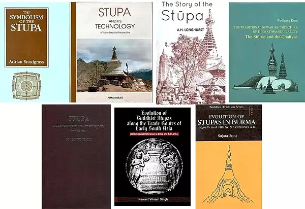 Studies in the Buddhist Stupa (Set of 7 Books)