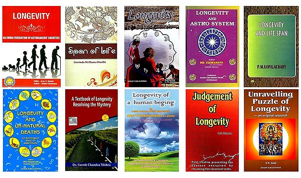 Longevity and Astrology (Set of 10 Books)