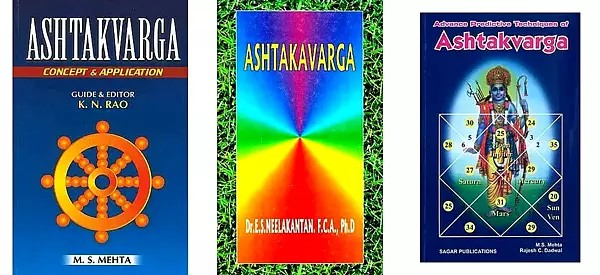 Ashtakavarga (Set of 3 Books)