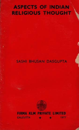 Aspects of Indian Religious Thought (An Old and Rare Book)