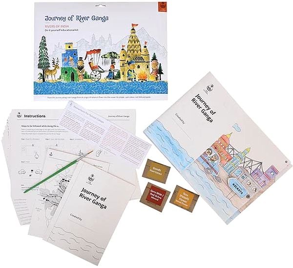 Journey of River Ganga: Rivers of India: Do It Yourself Educational Kit