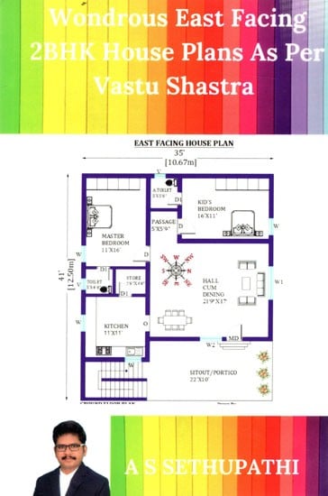 Wondrous East Facing 2 BHK House Plans As Per Vastu Shastra