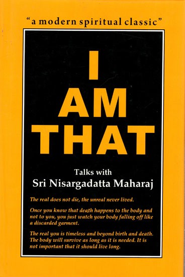 I am That Talks with Sri Nisargadatta Maharaj
