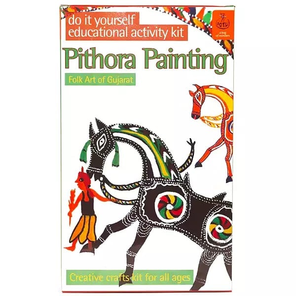 Pithora Painting: Folk Art of Gujarat (Do it Yourself Educational Activity Kit)