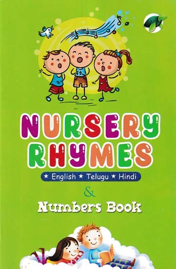 Nursery Rhymes & Numbers Book (English-Telugu-Hindi)