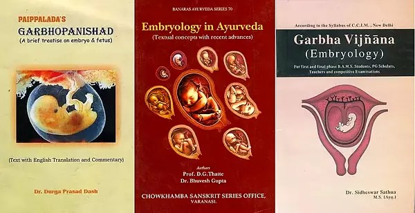 Three Books on Embryology: Garbha Vijnana (Set of 3 Books)