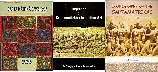 Sapta Matrkas in Indian Art (Set of 3 Books)