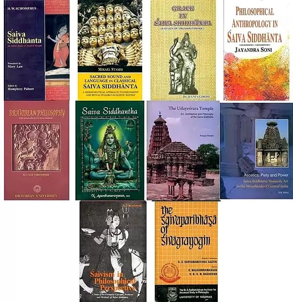 Books on Saiva Siddhanta  (Set of 10 Books)