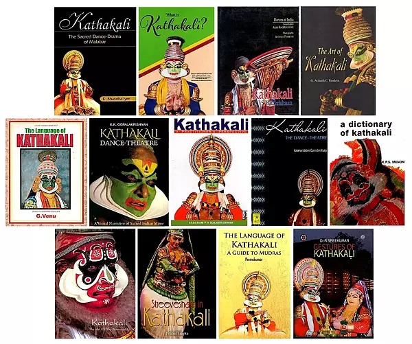 Books on Kathakali (Set of 13 Books)