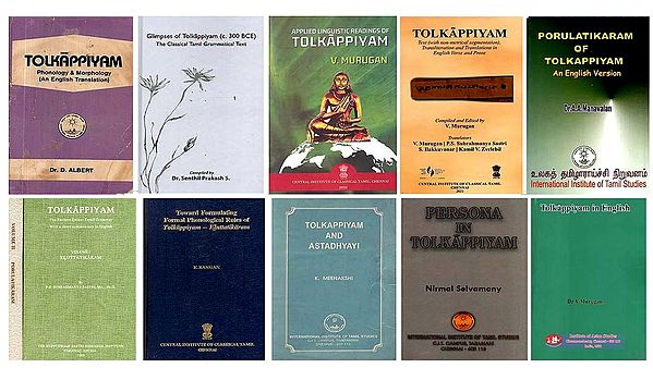 Books on Tolkappiyam: The Most Ancient Tamil Grammar Text (Set of 11 Books)