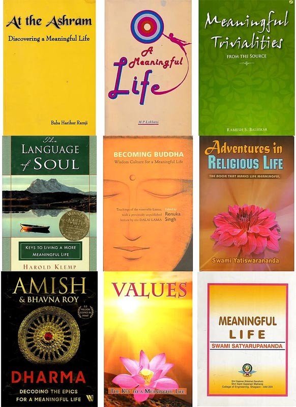 Towards a Meaningful Life (Set of 9 Books)