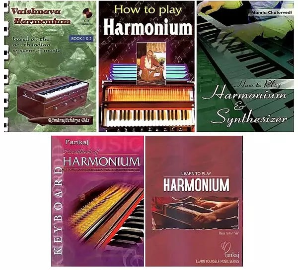 Learn to Play the Harmonium (Set of 5 Books)