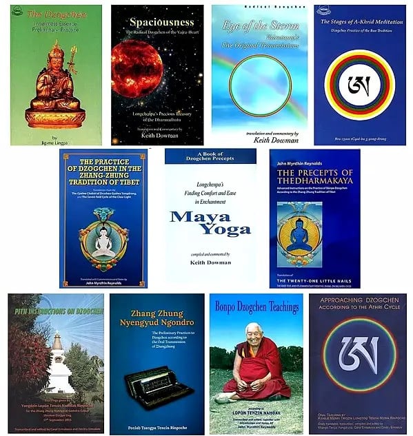 Books on Dzogchen (Set of 11 Books)