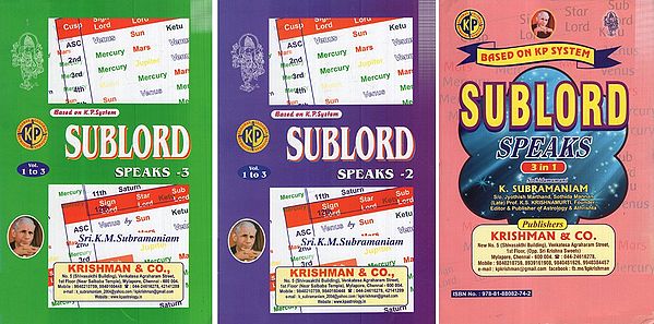 Sublord Speaks (Set of 3 Volumes)