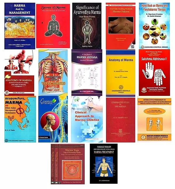 Books on Marma (Set of 19 Books)