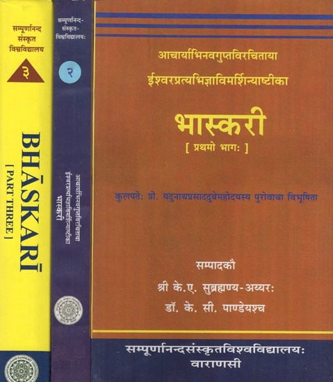 भास्करी - Bhaskari (Set of 3 Volumes)