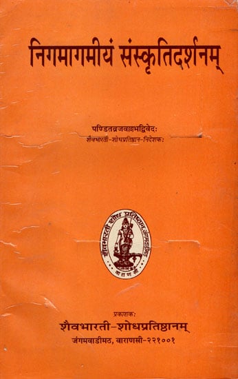 निगमागमीयं संस्कृतिदर्शनम - Nigmagamiyam Sanskriti Darshanam (A Collection of Essays)