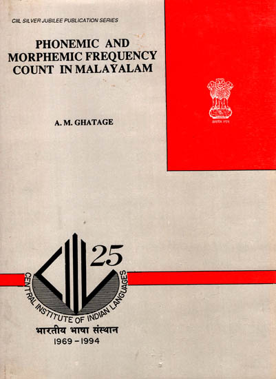 Phonemic and Morphemic Frequency Count in Malayalam (An Old Book)