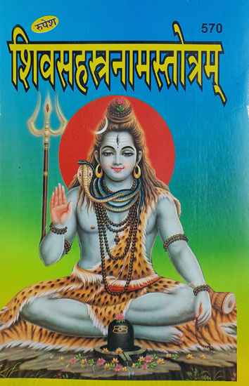 शिवसहस्त्रनामस्तोत्रम् - Shiv Sahastranama Stotram