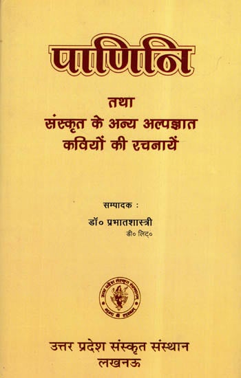 पाणिनि तथा संस्कृत के अन्य अल्पज्ञात कवियों की रचनायें- Works Of Panini And Various Other Unfamiliar Sanskrit Poets