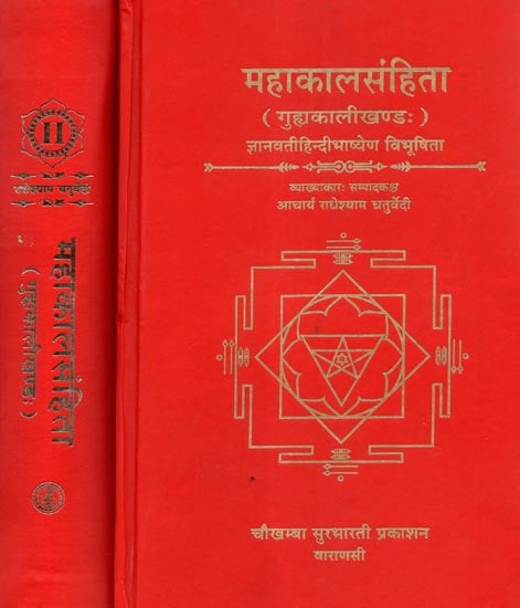 महाकाल संहिता (गुह्यकाली खंड): Mahakala Samhita (Guhyakali Khand))(Set of 2 Volumes)