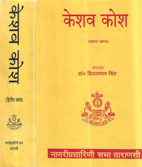 केशव कोश- Keshav Dictionary (An Old and Rare Book in a Set of 2 Volumes)