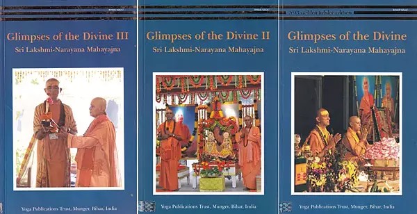 Glimpses of the Divine: Sri Lakshmi Narayana Mahayajna (Set of 3 Volumes)