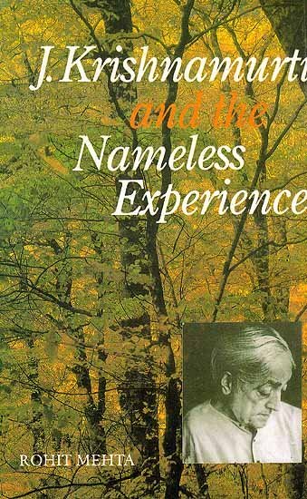 J. Krishnamurti And The Nameless Experience