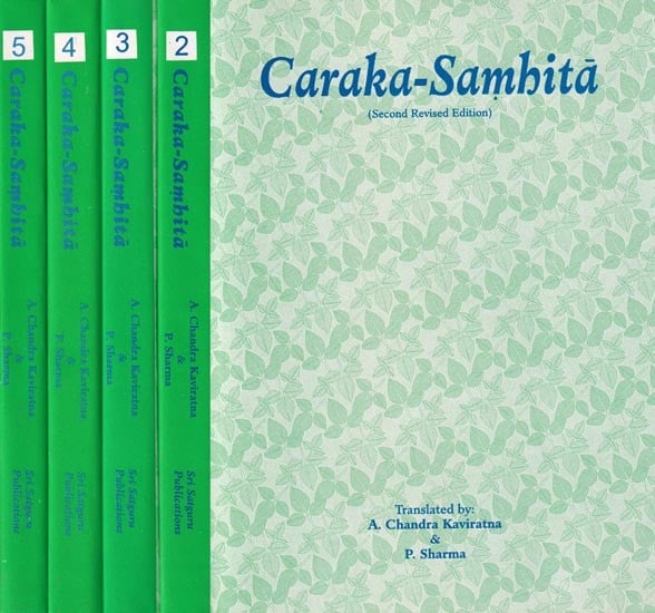 Caraka-Samhita (Set of 5 Volumes)