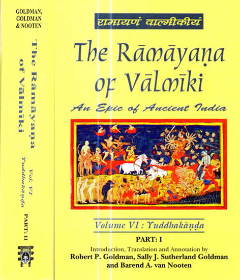 The Ramayana of Valmiki : An Epic of Ancient India (Vol 6 - Yuddhakanda)