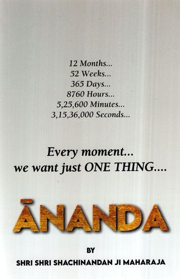 Ananda- Every Moment We Want Just One Thing