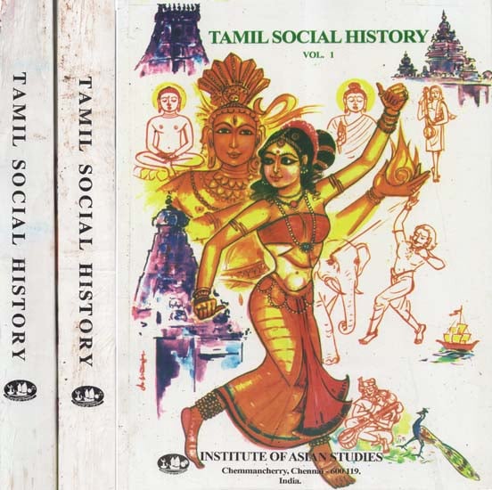 Tamil Social History- Set of Three Volumes (An Old and Rare Book)