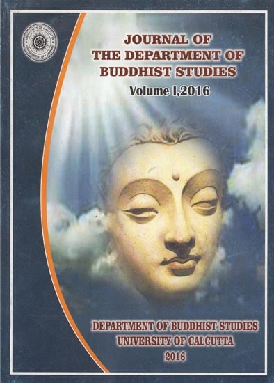 Journal of the Department of Buddhist Studies: Vol-1, 2016